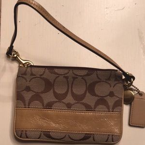 Coach wristlet
